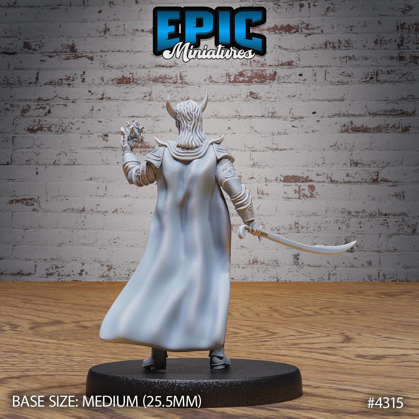 Infernal Knight Bundle (Large) | Premium DnD Minis | High Quality Resin Miniature | Fantasy, Hell, Horns, Skeleton, Lord, Demon, Devil