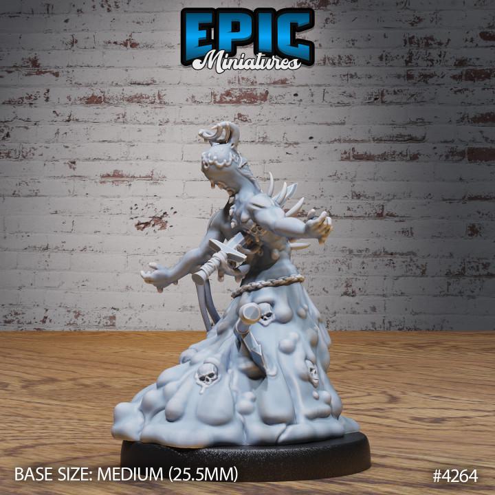 Death Ooze Miniature Bundle (Large) | Premium DnD Minis | High Quality Resin Miniature | Skeleton, Sewers, City, Enemy, Beast, Demon