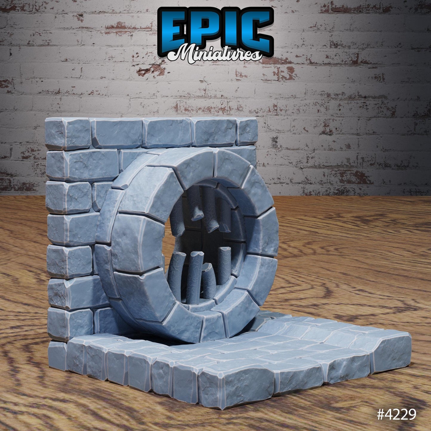Sewer Environment Bundle | Premium DnD Miniatures | High Quality Resin | Well, Stone, Bridge, Scatter, Village, Water, Terrain, Tiles, Tile