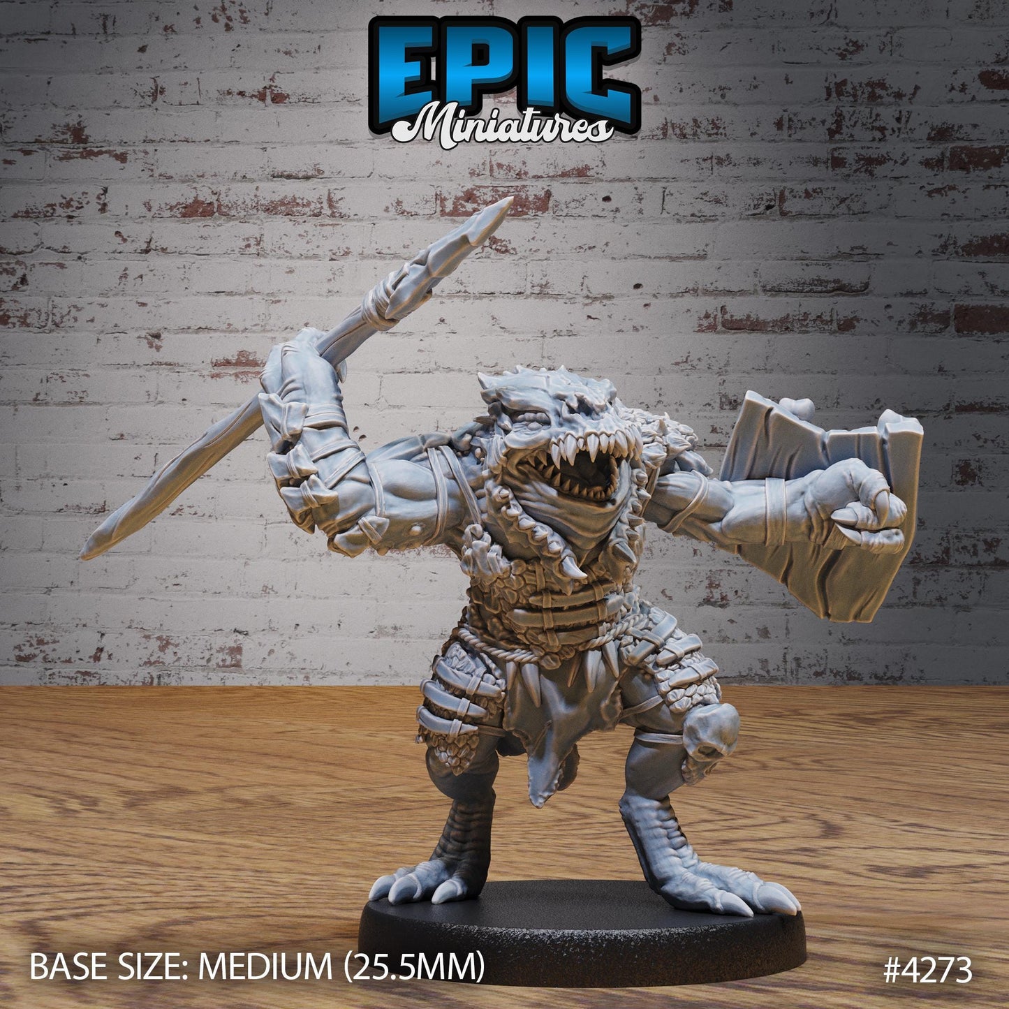 Sewer Beast Bundle | Premium DnD Minis | High Quality Resin Miniature | Scales, Spear, Crocodile, Attack, Frog, Toad, Warts