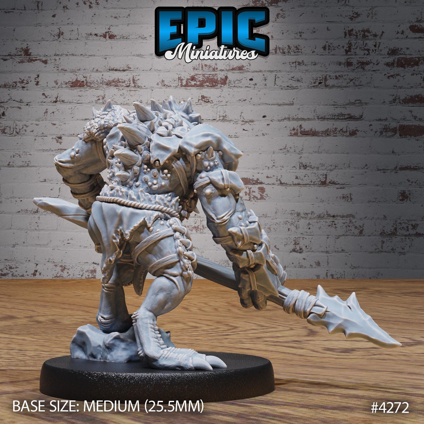 Sewer Beast Bundle | Premium DnD Minis | High Quality Resin Miniature | Scales, Spear, Crocodile, Attack, Frog, Toad, Warts