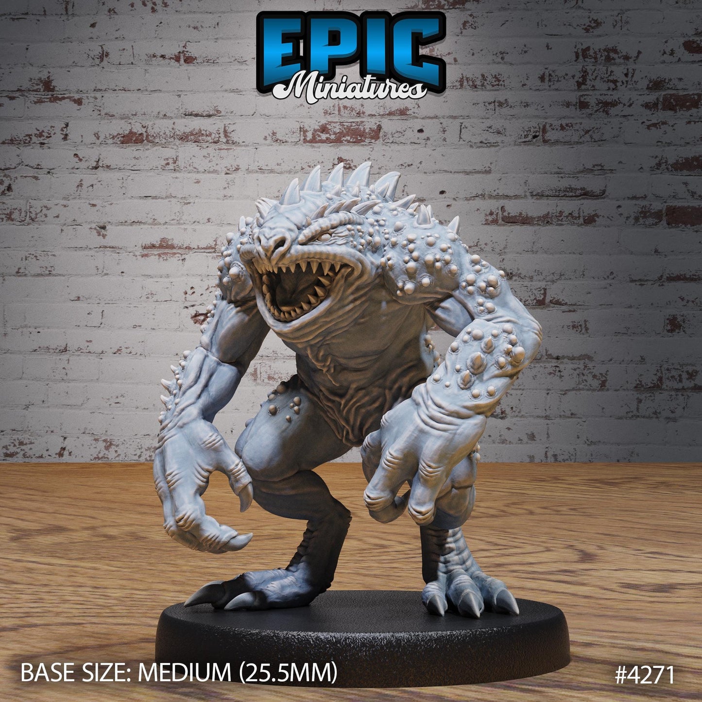 Sewer Beast Bundle | Premium DnD Minis | High Quality Resin Miniature | Scales, Spear, Crocodile, Attack, Frog, Toad, Warts