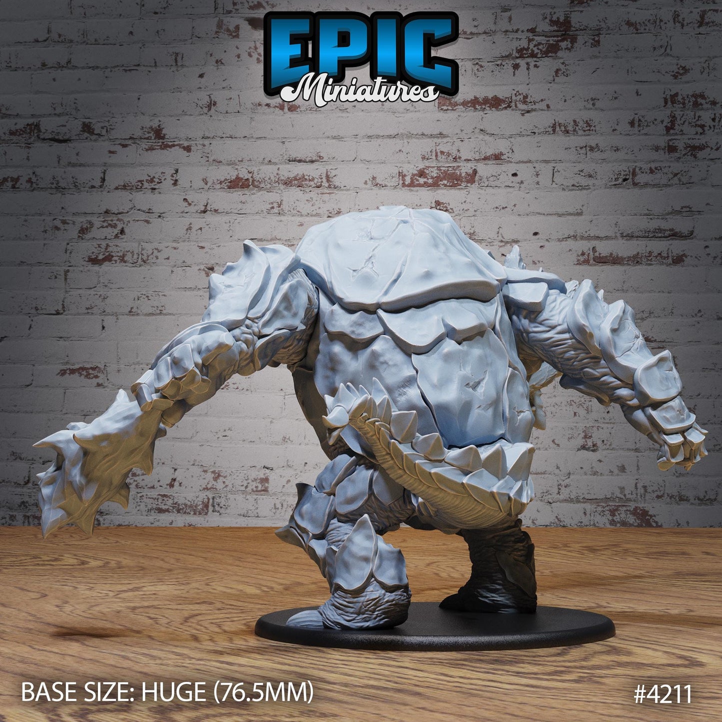 Mountain Beast Miniature (Huge) | Premium DnD Minis | High Quality Resin | D&D RPG
