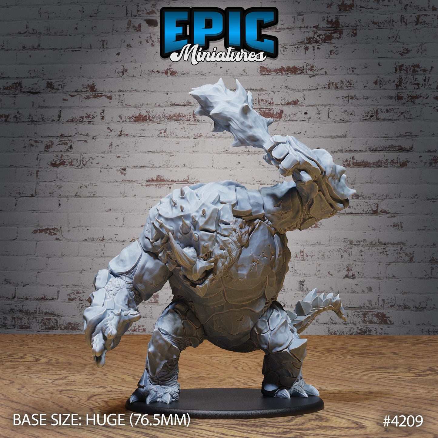 Mountain Beast Miniature (Huge) | Premium DnD Minis | High Quality Resin | D&D RPG