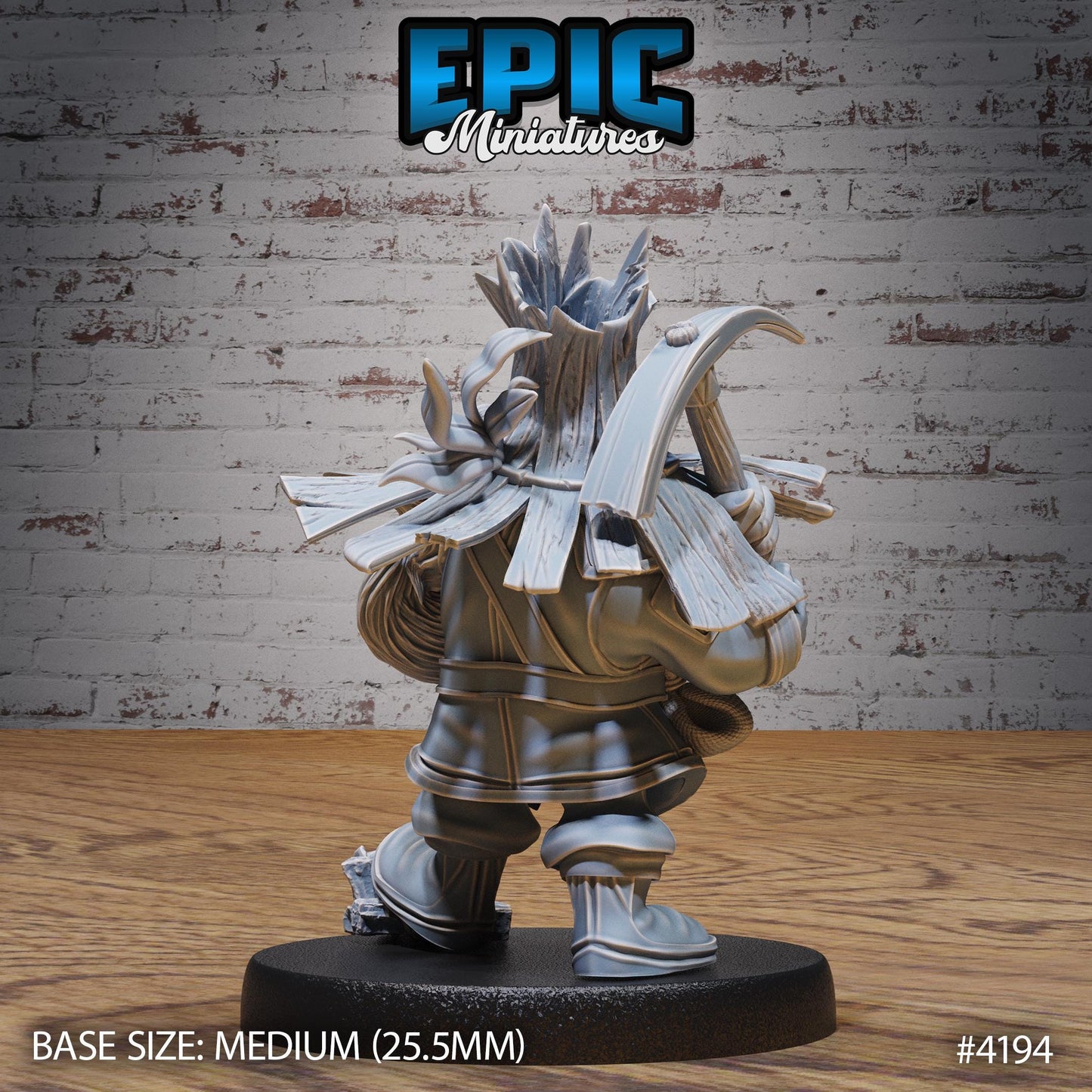 Wild Dwarf Miner Bundle (Medium) | Premium DnD Minis | High Quality Resin | Fantasy Dwarf