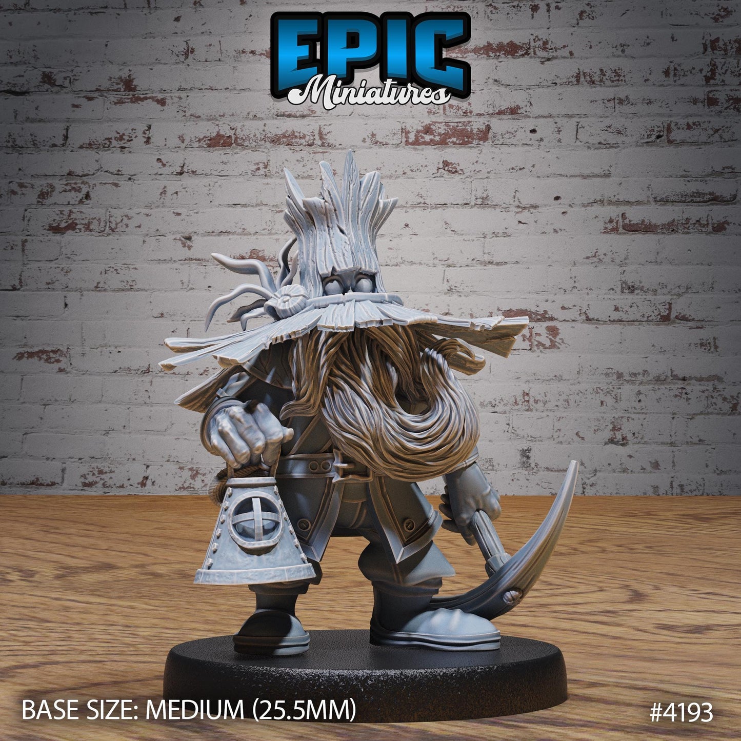 Wild Dwarf Miner Bundle (Medium) | Premium DnD Minis | High Quality Resin | Fantasy Dwarf