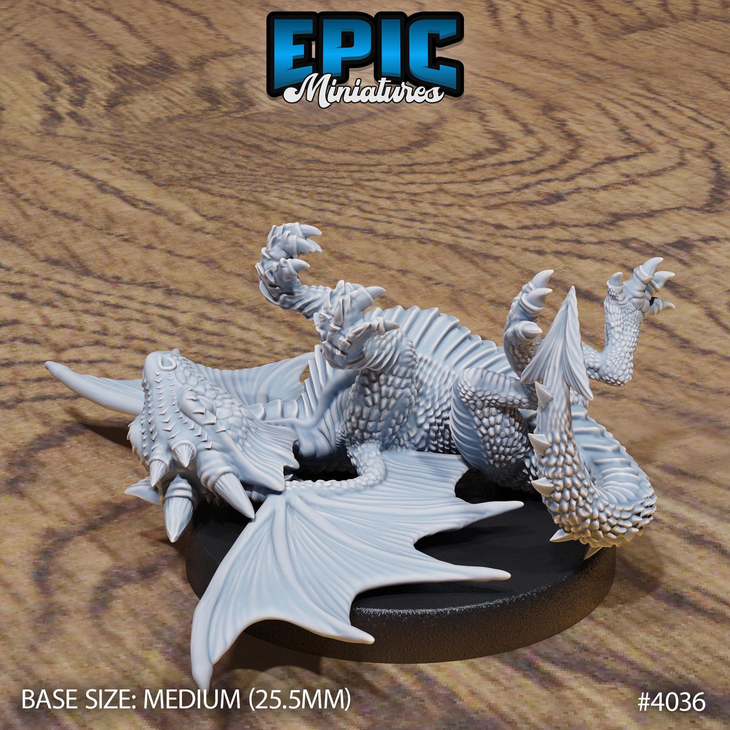 Red Dragon Wyrmling Miniature (Medium) | Premium DnD Minis High Quality Resin | Fantasy | Baby, Adorable, Cute, Candle, Wyvern, Dragons