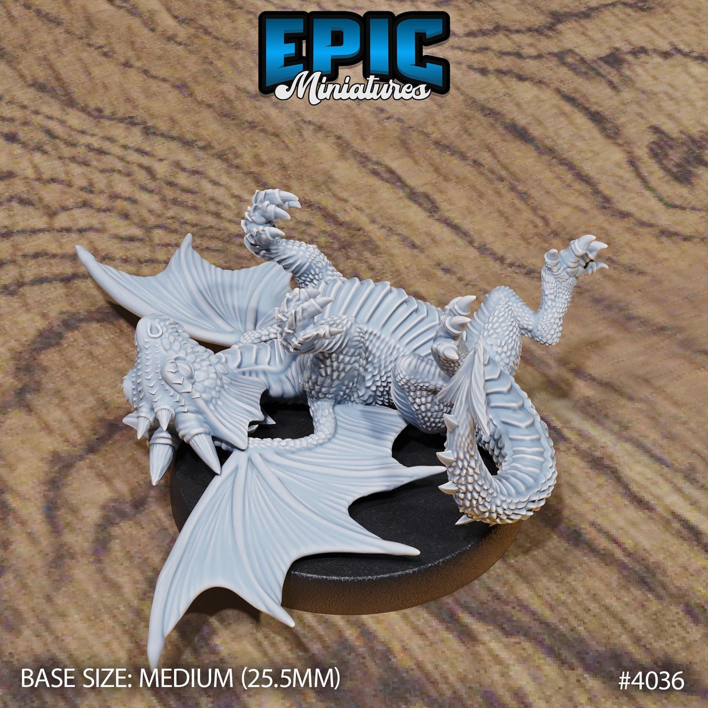 Red Dragon Wyrmling Miniature (Medium) | Premium DnD Minis High Quality Resin | Fantasy | Baby, Adorable, Cute, Candle, Wyvern, Dragons