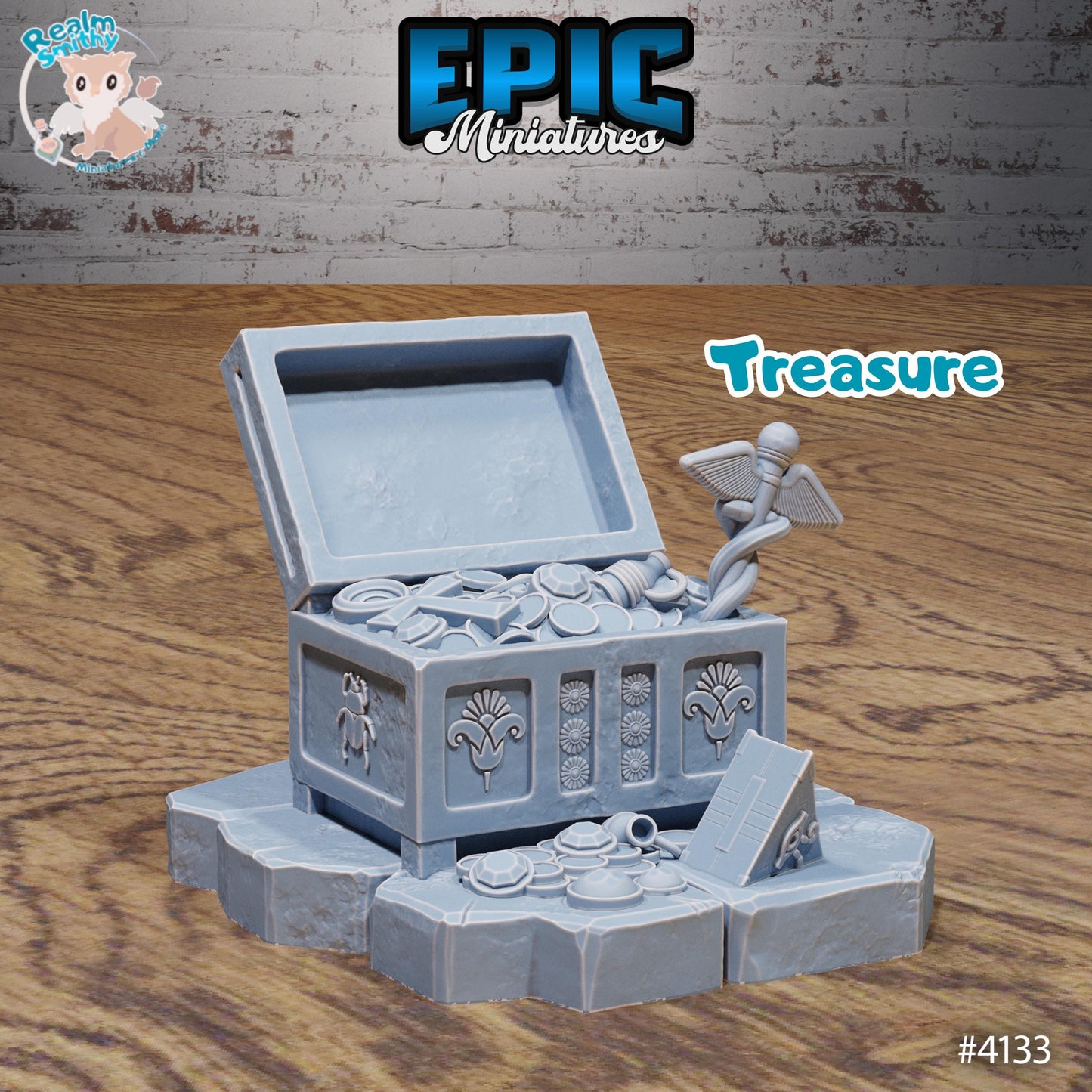 Ancient Egyptian Scatter Miniature (Bundle A) | Premium DnD Minis High Quality Resin | Sphinx, Terrain, Environment, Furniture, Plant, Bed
