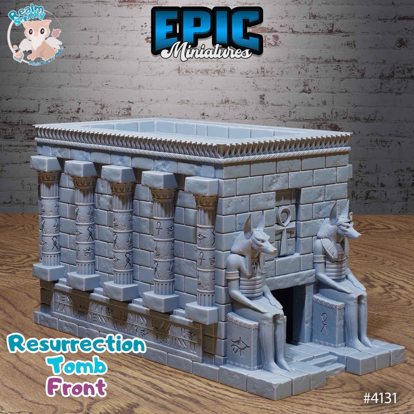 Ancient Egyptian Tomb/Temple Miniatures (Bundle D) | Premium DnD Minis High Quality Resin | Sphinx, Terrain, Buildings, Pyramid, Scatter