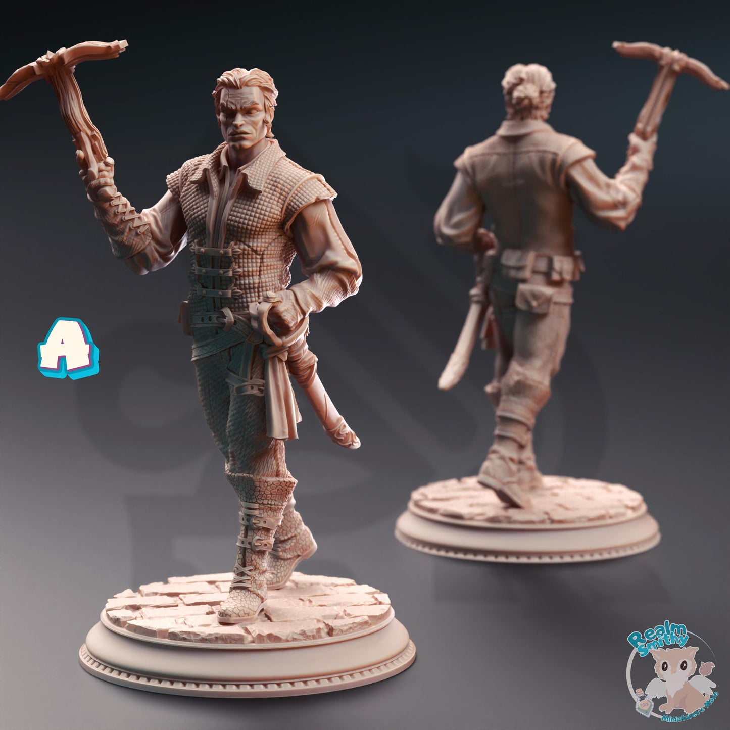 Rossa Cartel Enforcers (Medium) | 32mm Hero Scale | Premium DnD Miniature High Quality Resin | DM Stash