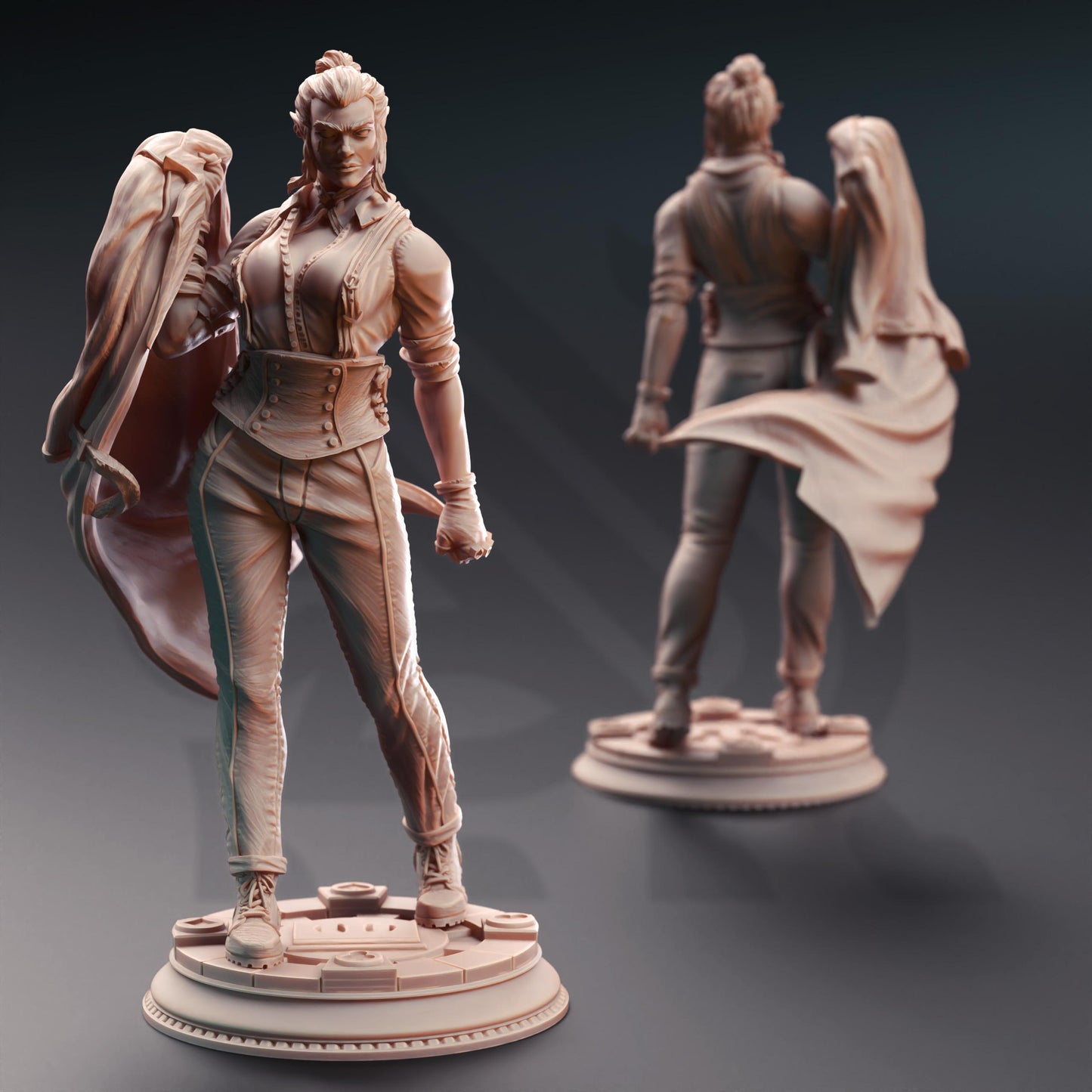 Ygris Darling Skullsplitter - Security Chief (Medium) | 32mm Hero Scale | Premium DnD Miniature High Quality Resin | DM Stash
