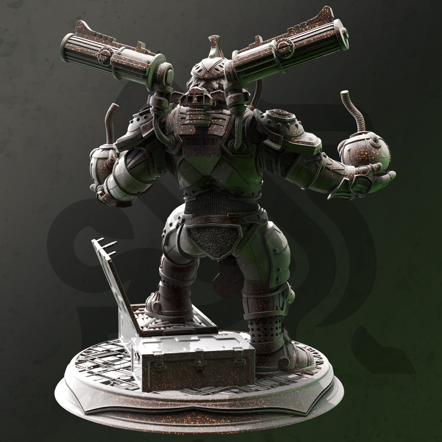 Duktuk - Dwarven Grenadier (Medium) | 32mm Hero Scale | Premium DnD Miniature High Quality Resin | DM Stash