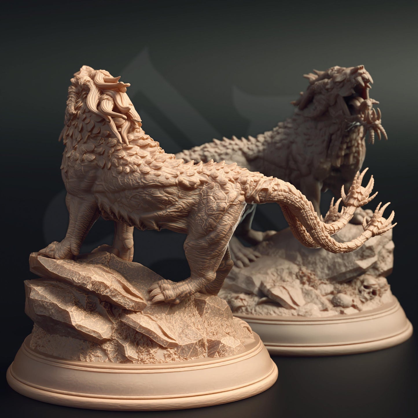 Estranith - Godless Panther (Large) | 32mm Hero Scale | Premium DnD Miniature High Quality Resin | DM Stash