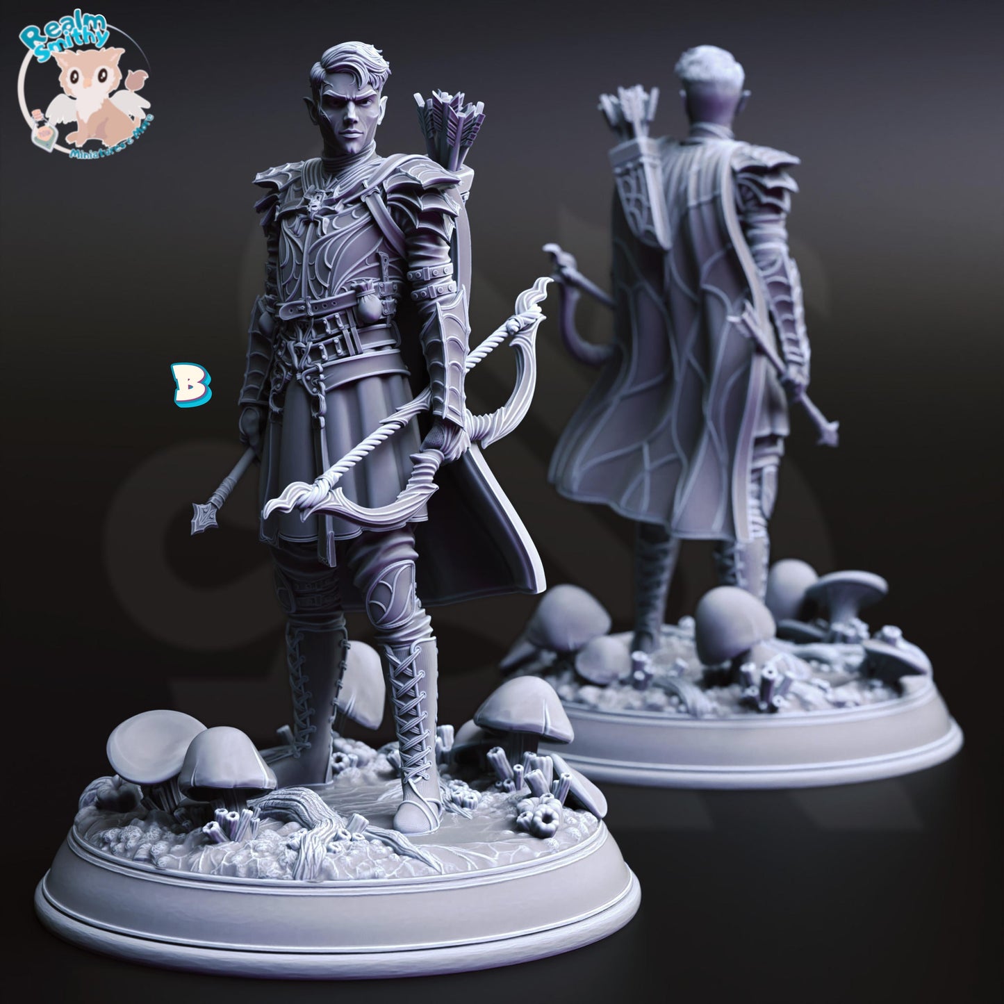 Irinax's Chosen - Drow Soldiers (Medium) | 32mm Hero Scale | Premium DnD Miniature High Quality Resin | DM Stash