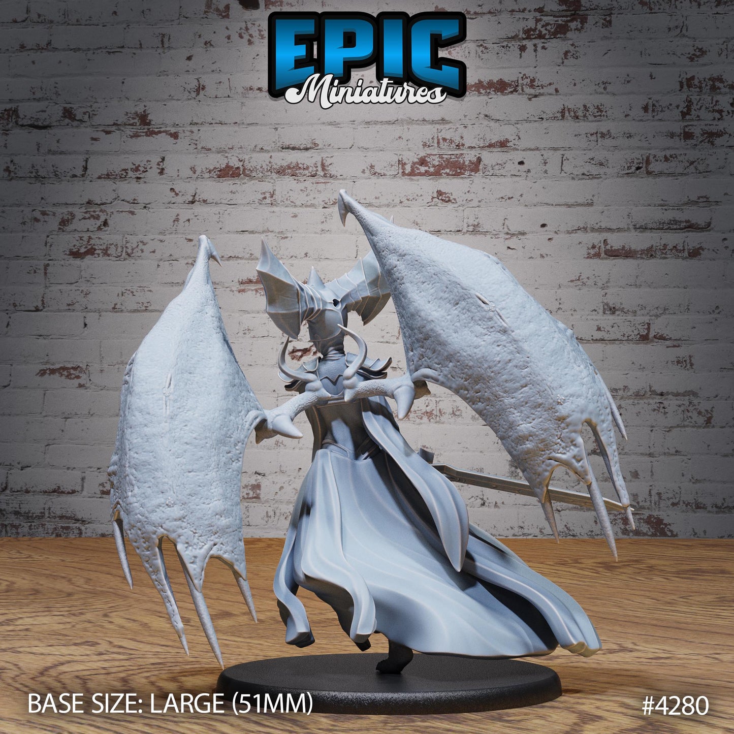 Cult Goddess Bundle (Large) | Premium DnD Minis | High Quality Resin Miniature | Fantasy, Hell, Infernal, Demon, Chains, Throne, Nurse