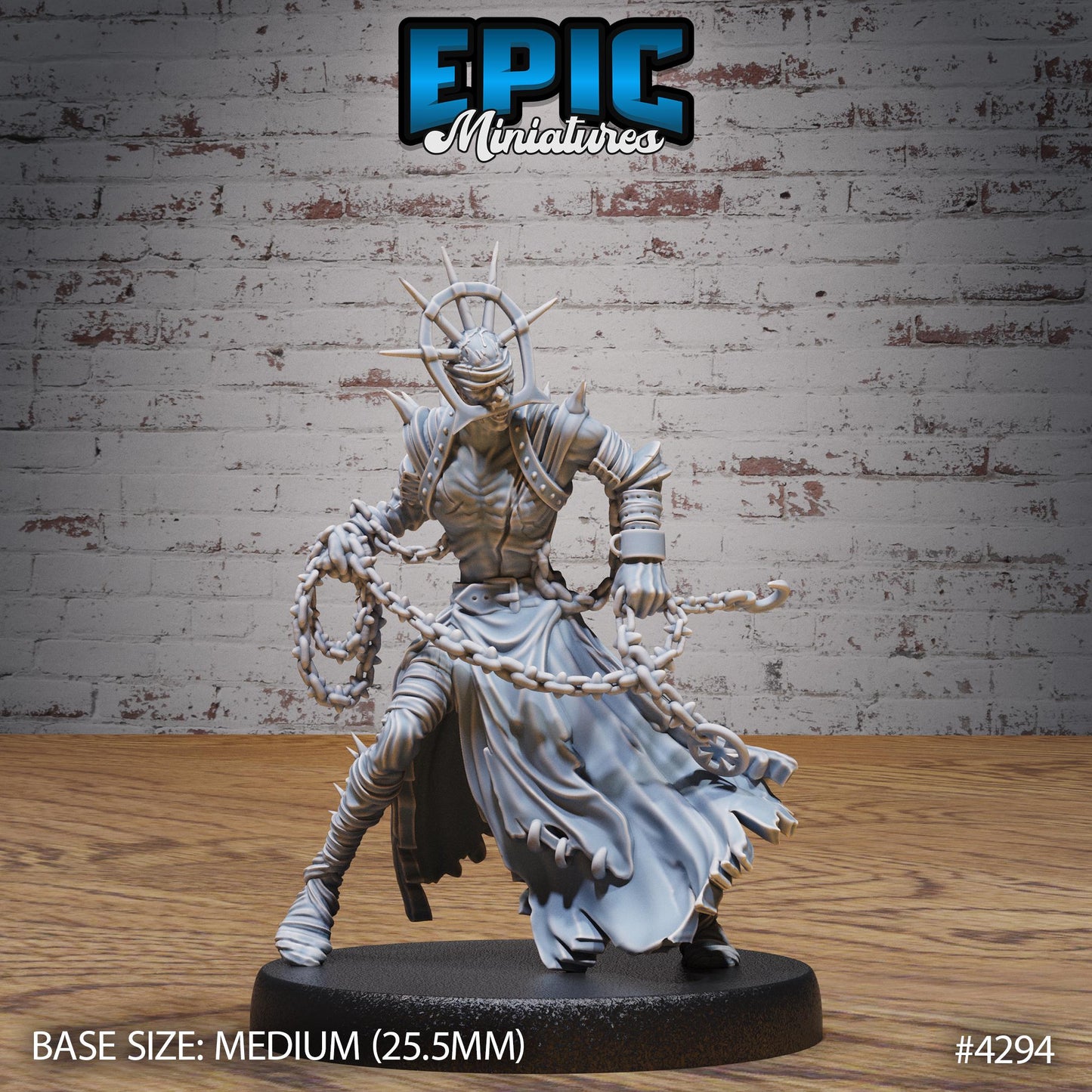 Chain Demon Bundle (Large) | Premium DnD Minis | High Quality Resin Miniature | Fantasy, Hell, Infernal, Forgotten Realms, Beast, Enemy