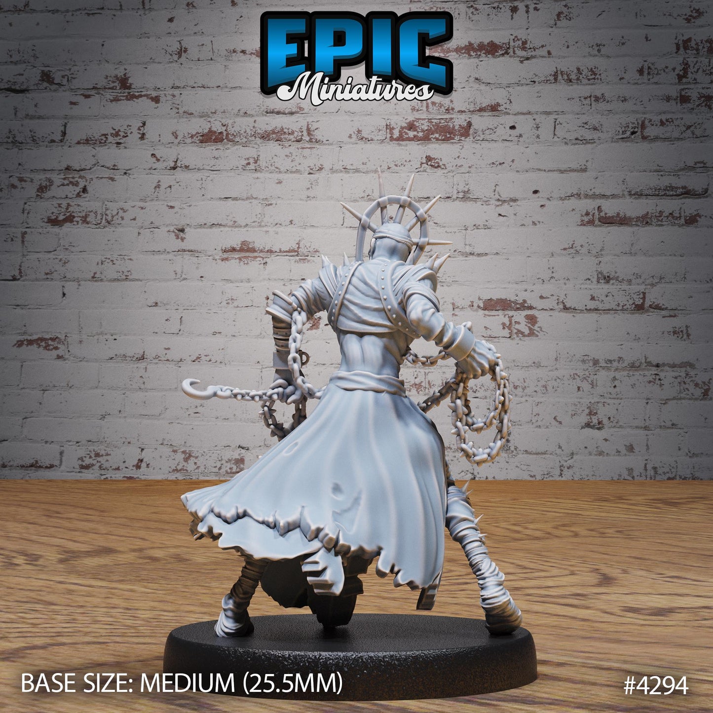 Chain Demon Bundle (Large) | Premium DnD Minis | High Quality Resin Miniature | Fantasy, Hell, Infernal, Forgotten Realms, Beast, Enemy