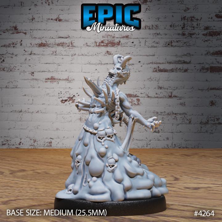 Death Ooze Miniature Bundle (Large) | Premium DnD Minis | High Quality Resin Miniature | Skeleton, Sewers, City, Enemy, Beast, Demon