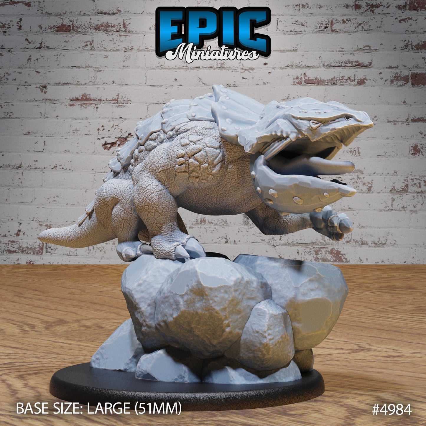 Bulette (Large) | Premium DnD Miniatures | High Quality Resin | D&D RPG