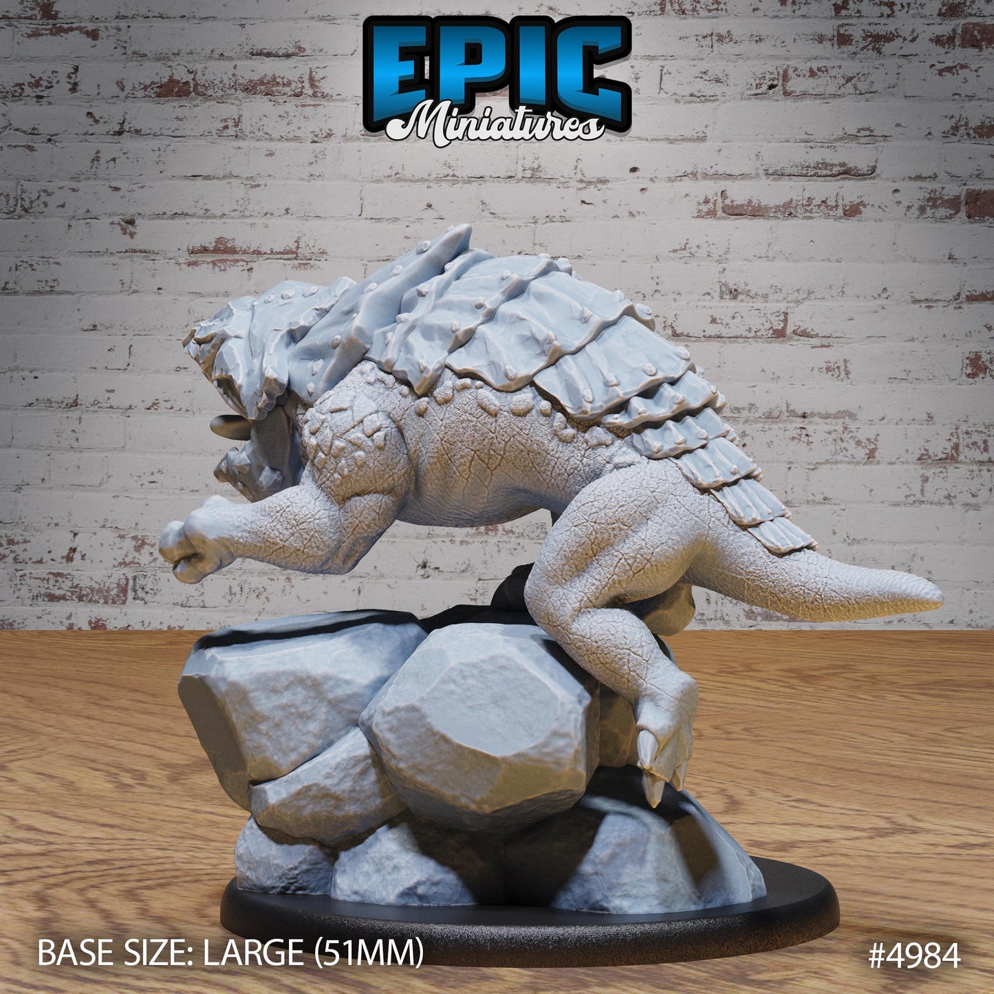 Bulette (Large) | Premium DnD Miniatures | High Quality Resin | D&D RPG