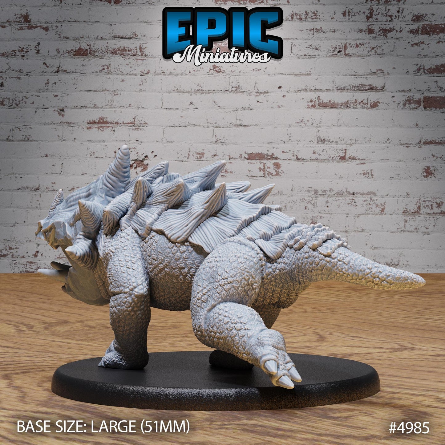 Bulette (Large) | Premium DnD Miniatures | High Quality Resin | D&D RPG