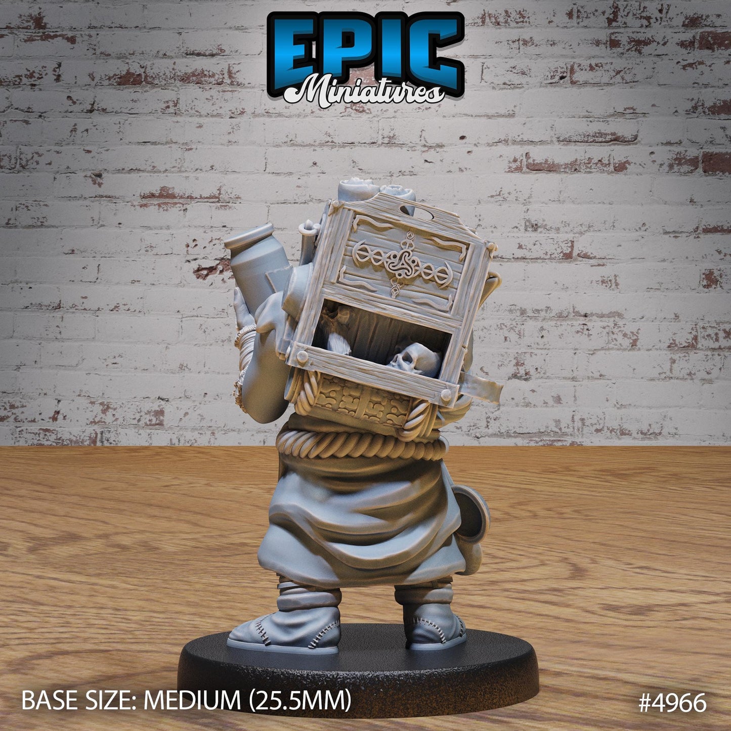 Gray Orc Alchemist (Medium) | Premium DnD Miniatures | High Quality Resin | D&D RPG