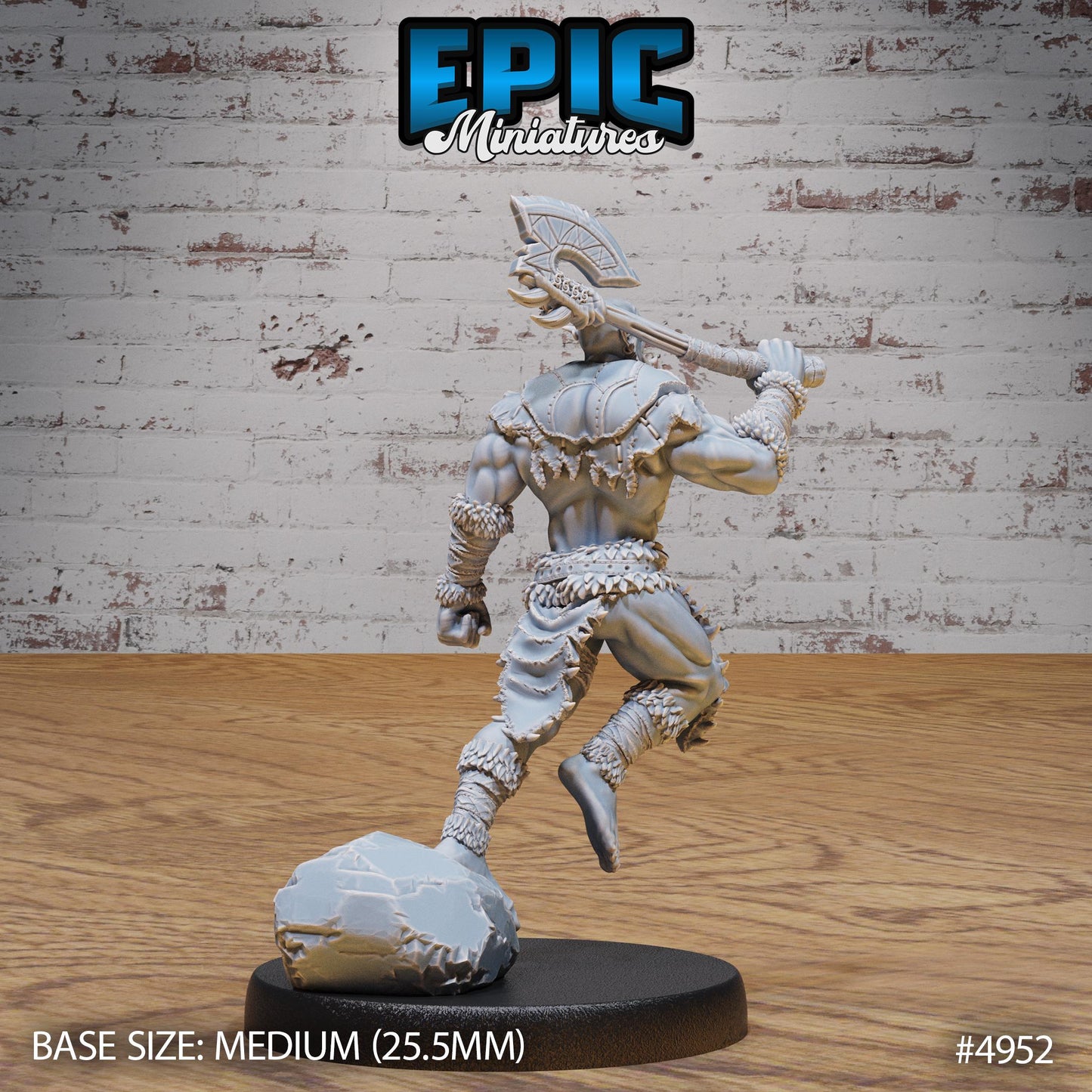 Orc Warrior (Medium) | Premium DnD Miniatures | High Quality Resin | D&D RPG