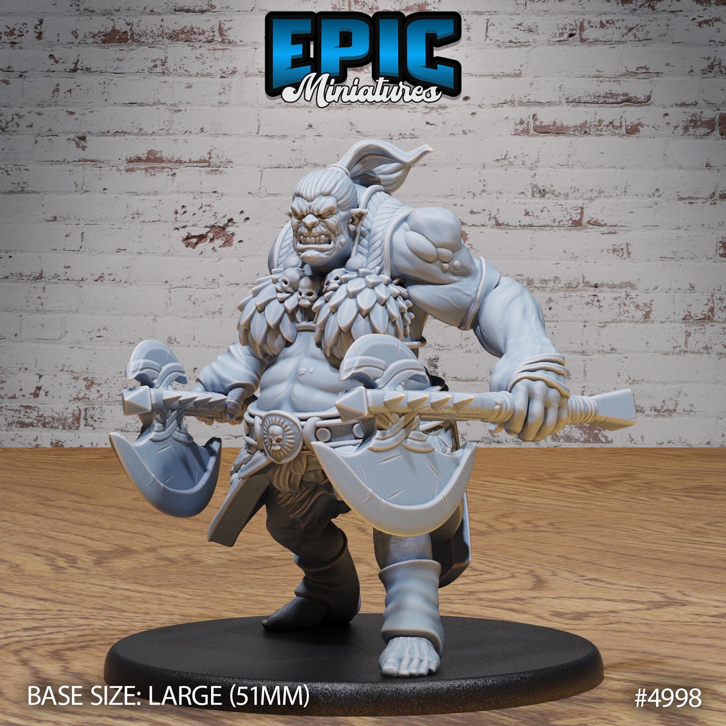 Orog Female (Large) | Premium DnD Miniatures | High Quality Resin | D&D RPG