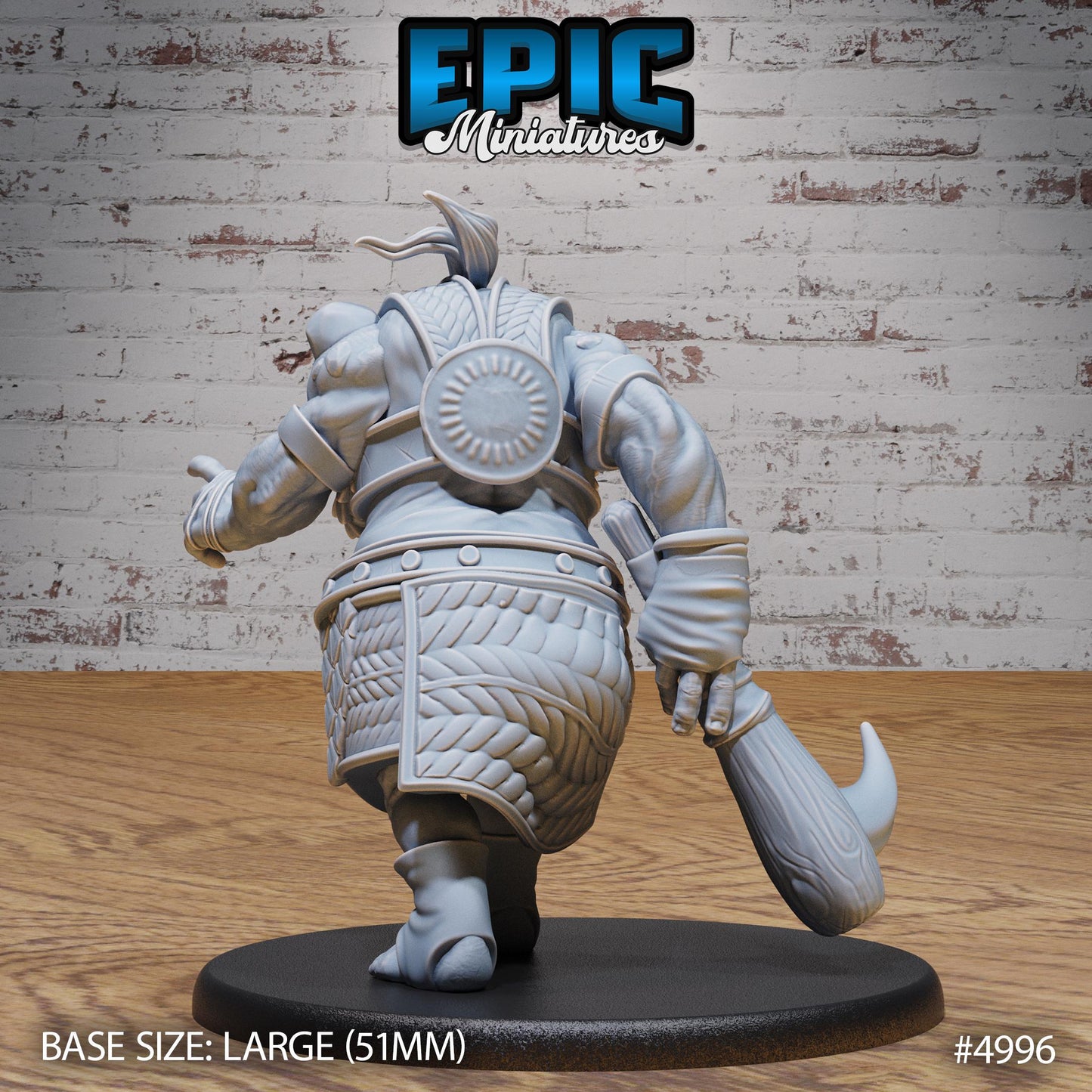 Orog Female (Large) | Premium DnD Miniatures | High Quality Resin | D&D RPG