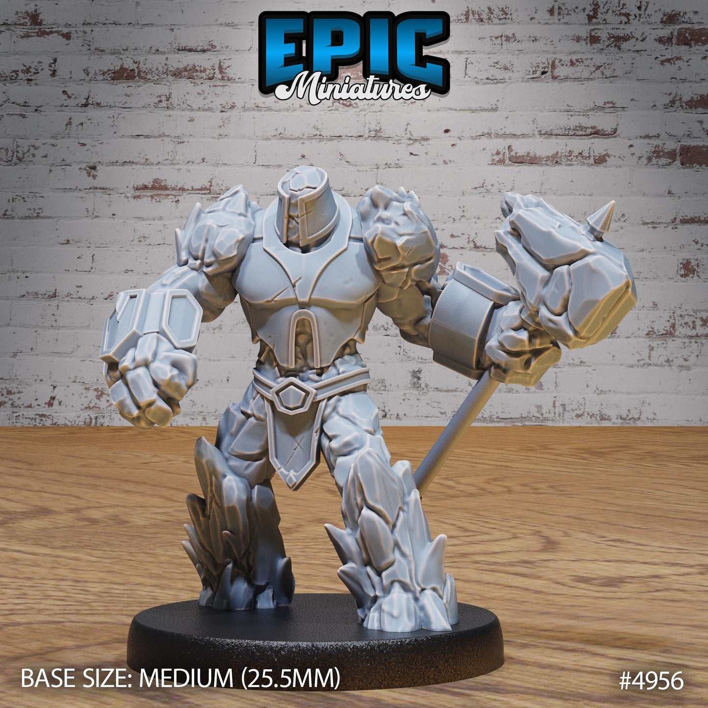 Myrmidon Earth (Medium) | Premium DnD Miniatures | High Quality Resin | D&D RPG