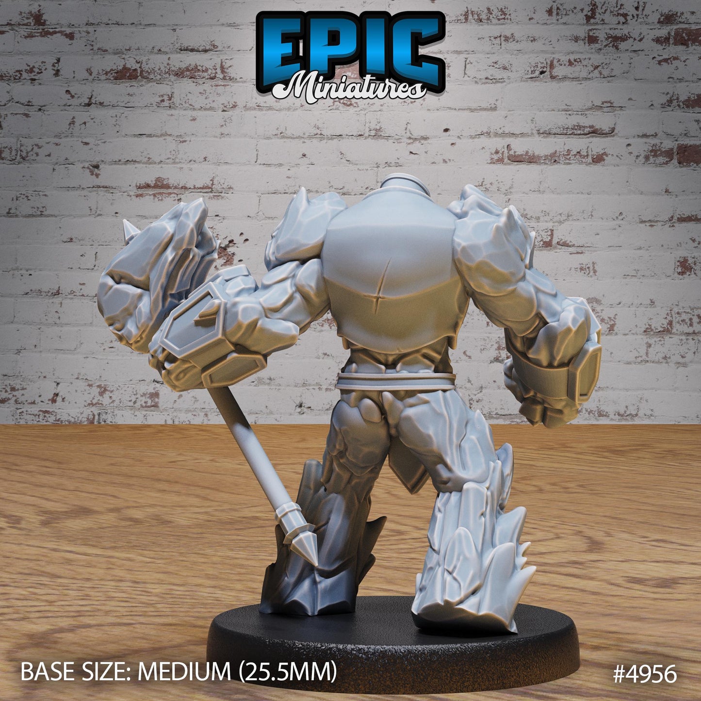 Myrmidon Earth (Medium) | Premium DnD Miniatures | High Quality Resin | D&D RPG