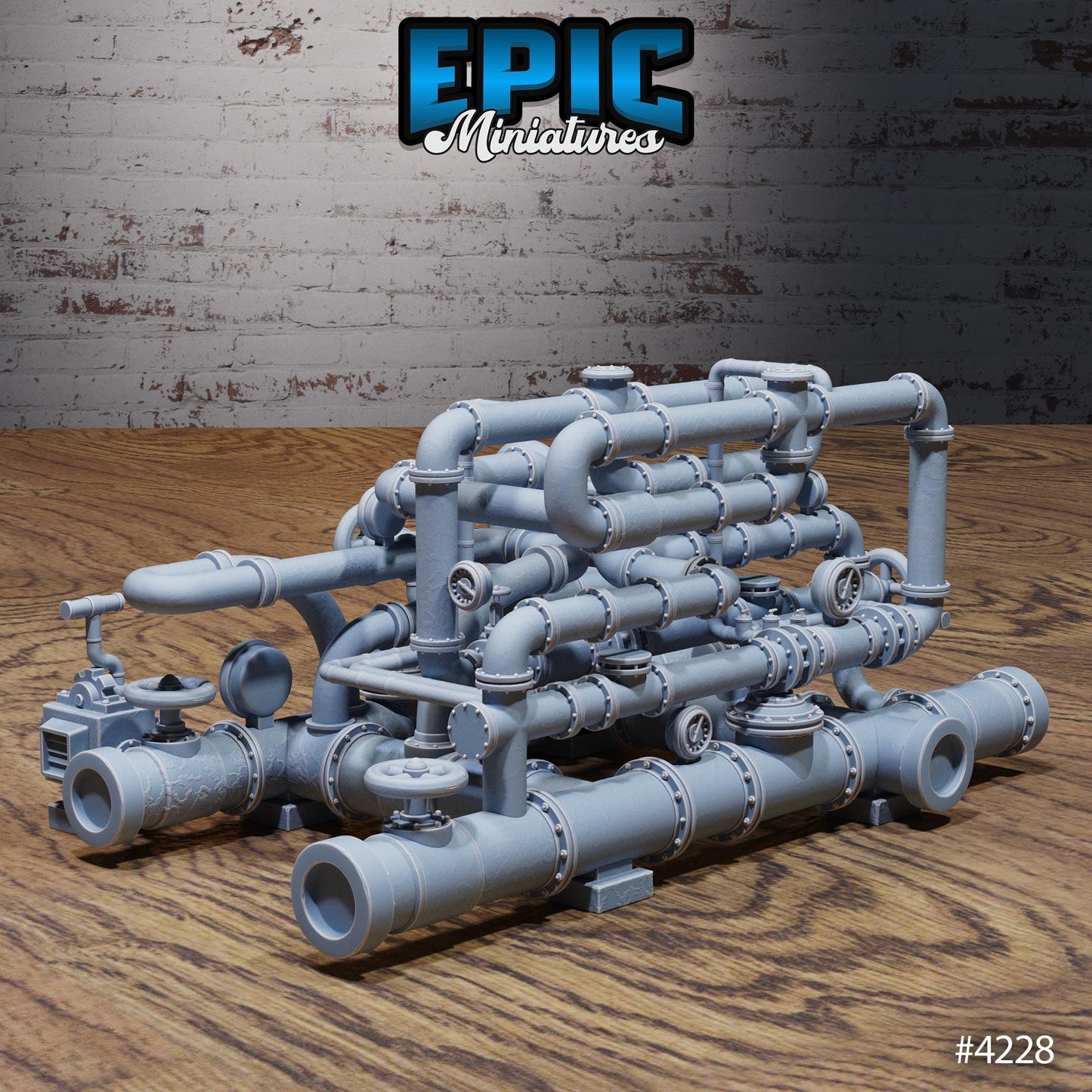 Sewer Scatter | Premium DnD Miniatures High Quality Resin | Stone, Sewers, Bundle, Bones, Environment, Terrain, Pipes, Spikes, Altar, Pipe