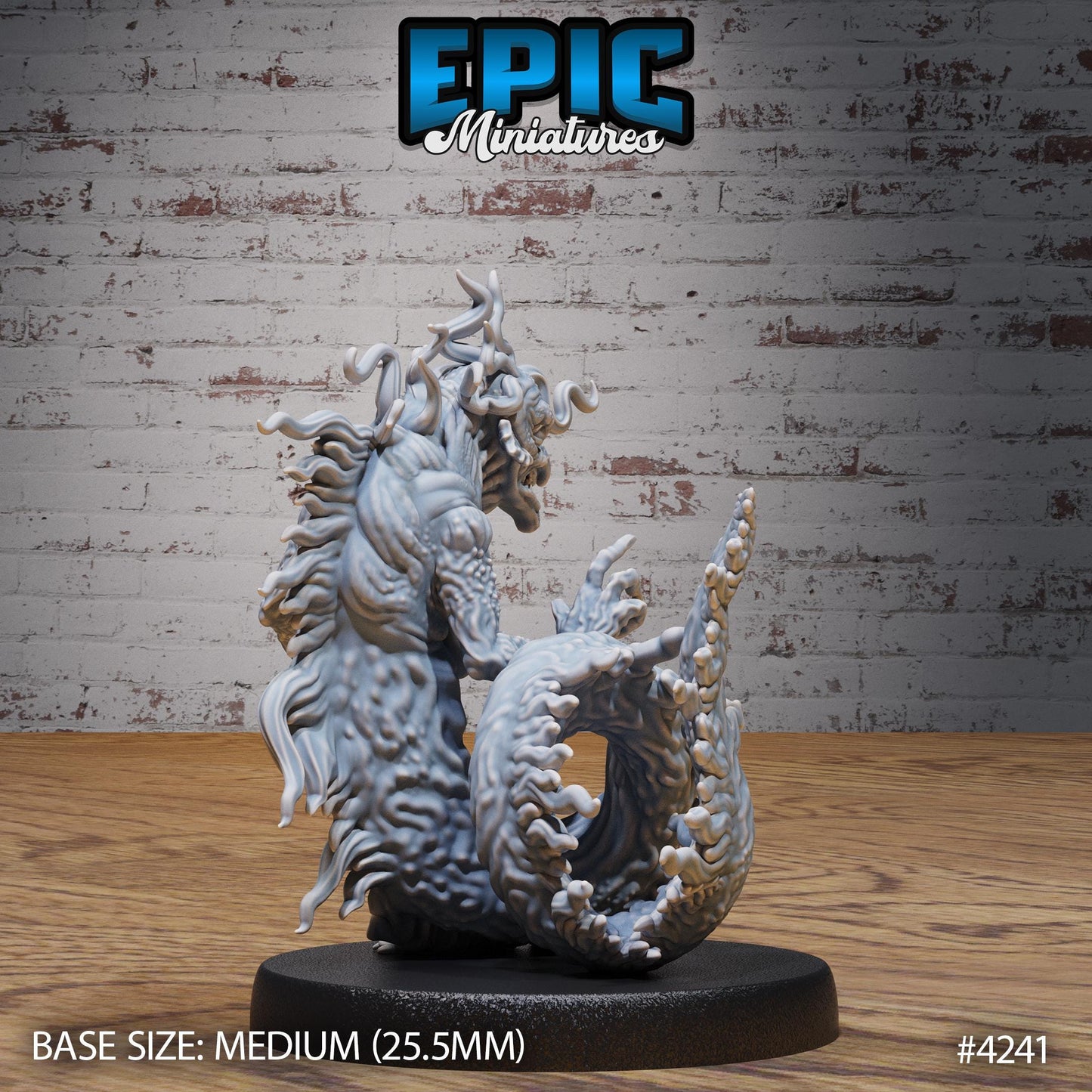 Sewer Hag (Medium) | Premium DnD Minis | High Quality Resin Miniature | Hags, Beast, Witch, Gross, Saggy, Lamp, Spear, Green Sea Water Hag
