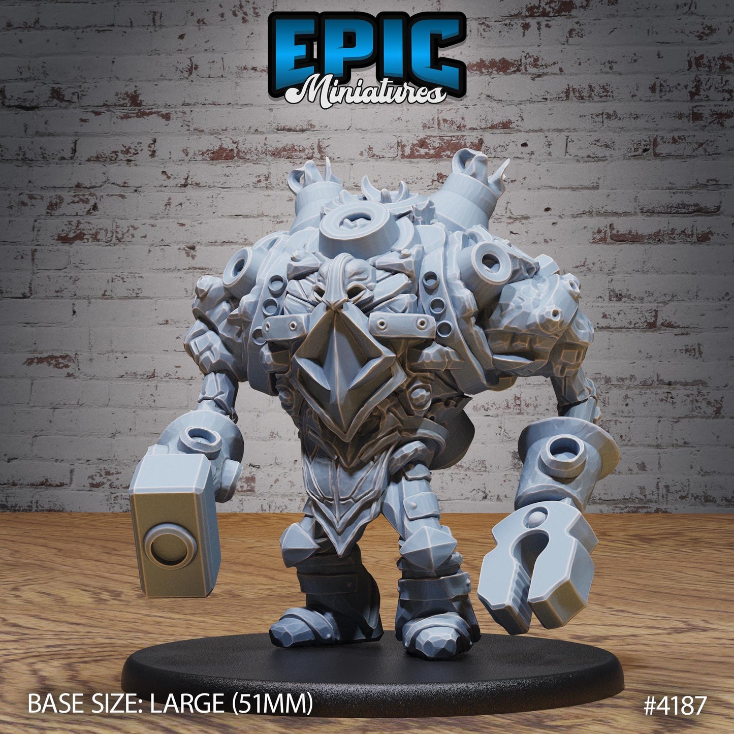 Stone Dwarf Construct Bundle (Large) | Premium DnD Minis | D&D RPG | High Quality Resin Miniature