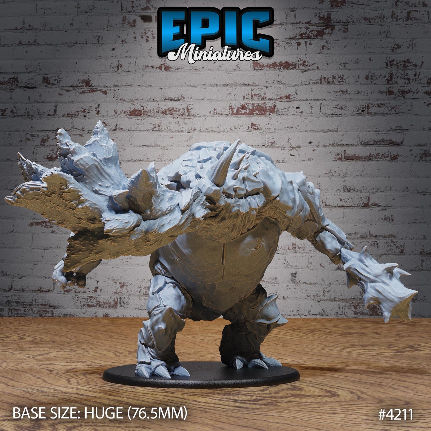 Mountain Beast Miniature (Huge) | Premium DnD Minis | High Quality Resin | D&D RPG