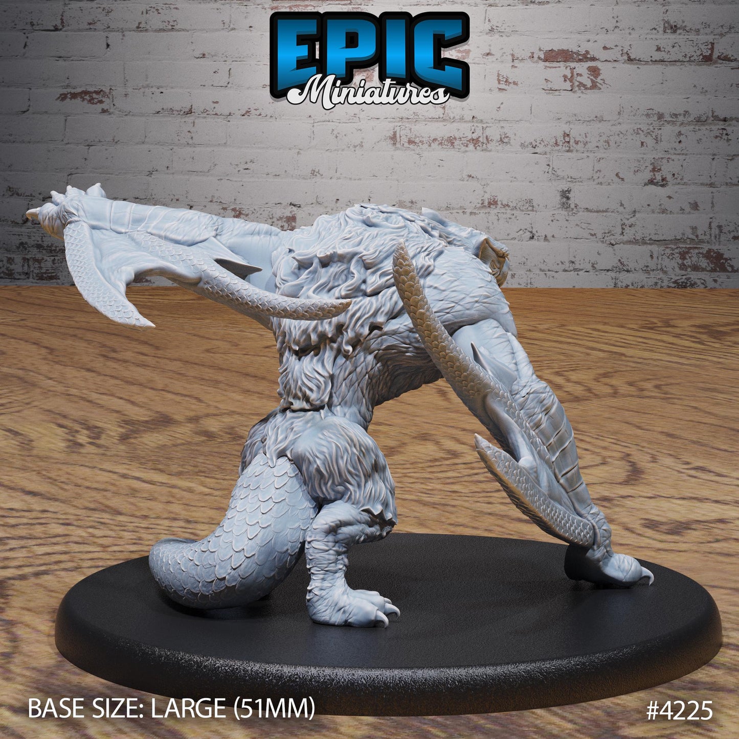 Emperor Wyvern Miniature (Large) | Premium DnD Minis | D&D RPG | High Quality Resin
