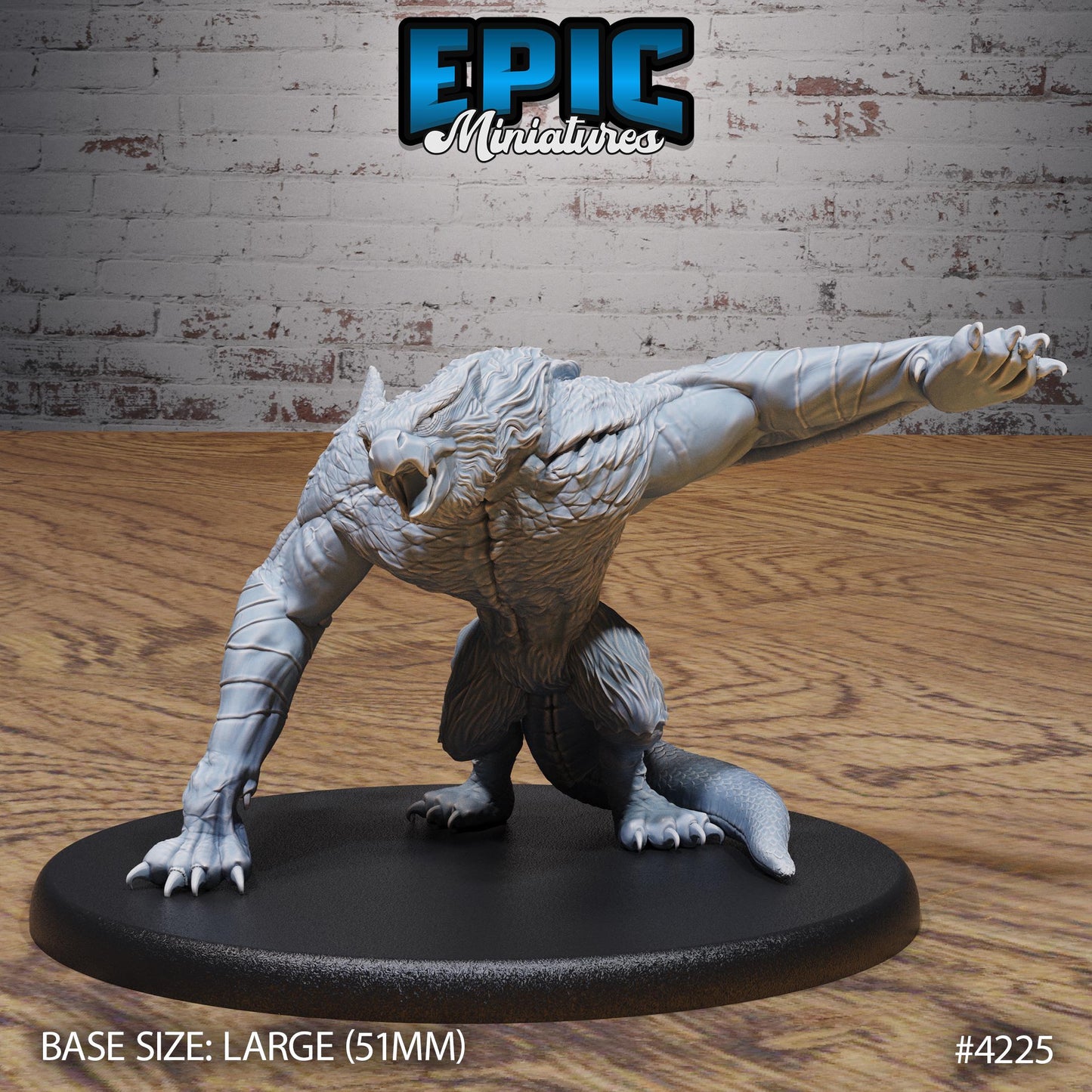 Emperor Wyvern Miniature (Large) | Premium DnD Minis | D&D RPG | High Quality Resin