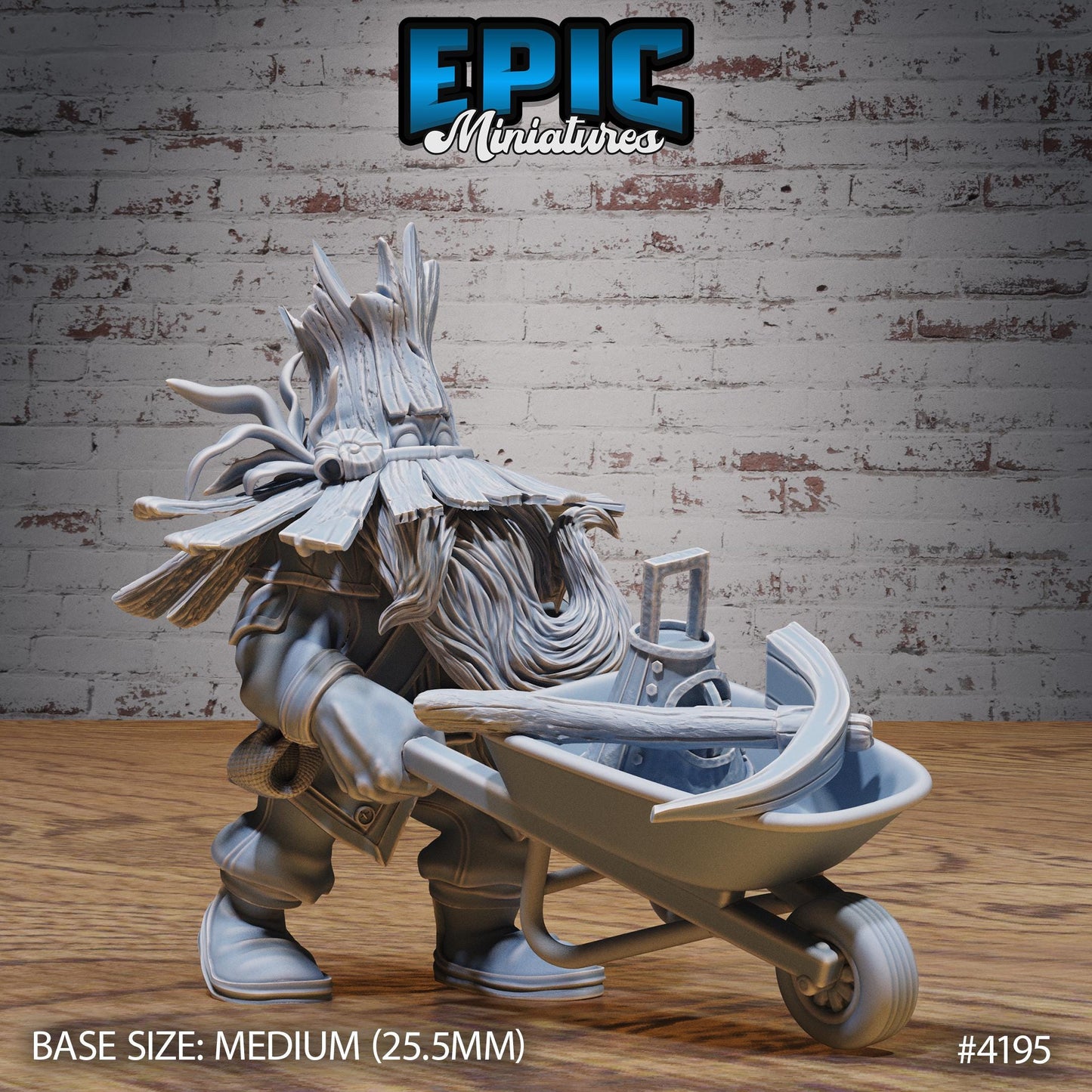 Wild Dwarf Miner Bundle (Medium) | Premium DnD Minis | High Quality Resin | Fantasy Dwarf