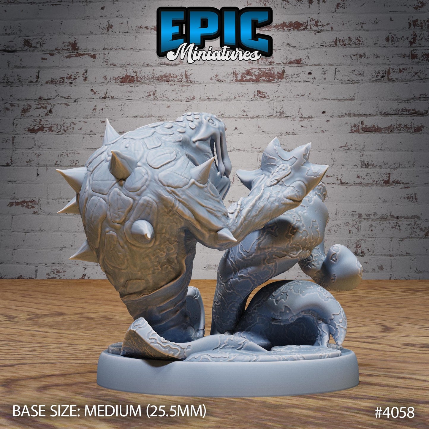 Magma Spawn Miniature (Medium) | Premium DnD Minis | High Quality Resin Miniature | Fantasy, Ooze, Goo, Slime, Lava, Rock, Monster, Beast