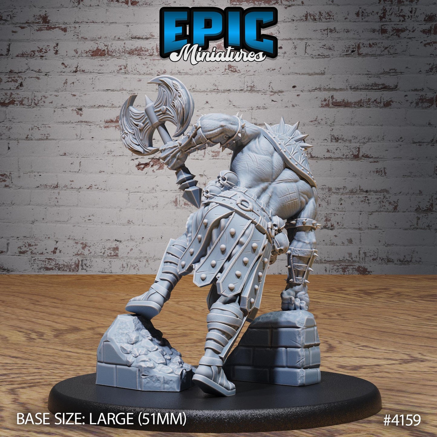 Horus Avatar Miniature (Large) | Premium DnD Minis | High Quality Resin | Beast, Attack, Chase Lunge, Axe, Aarakocra, Egyptian