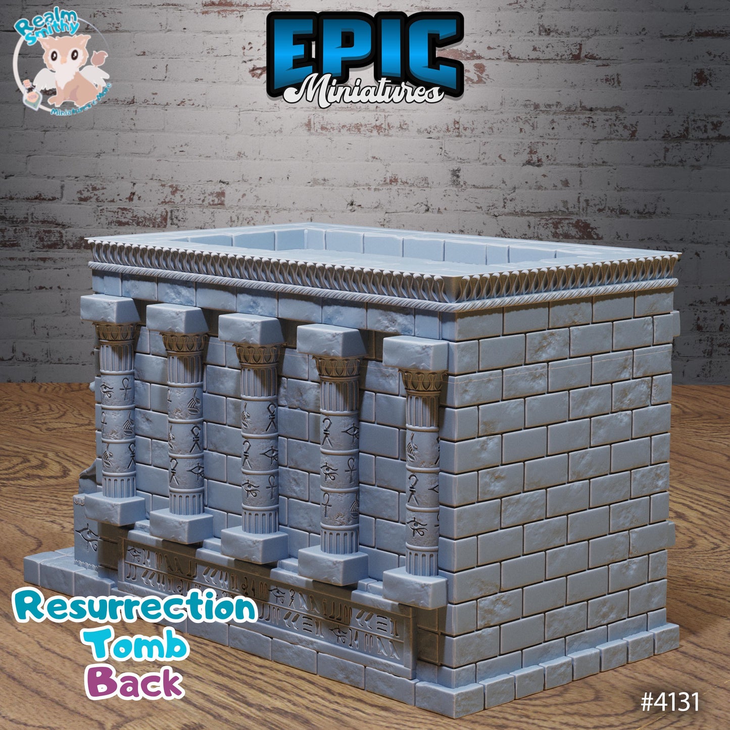 Ancient Egyptian Tomb/Temple Miniatures (Bundle D) | Premium DnD Minis High Quality Resin | Sphinx, Terrain, Buildings, Pyramid, Scatter
