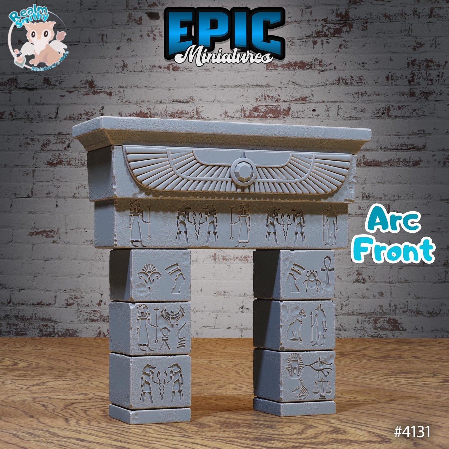 Ancient Egyptian Tomb/Temple Miniatures (Bundle D) | Premium DnD Minis High Quality Resin | Sphinx, Terrain, Buildings, Pyramid, Scatter