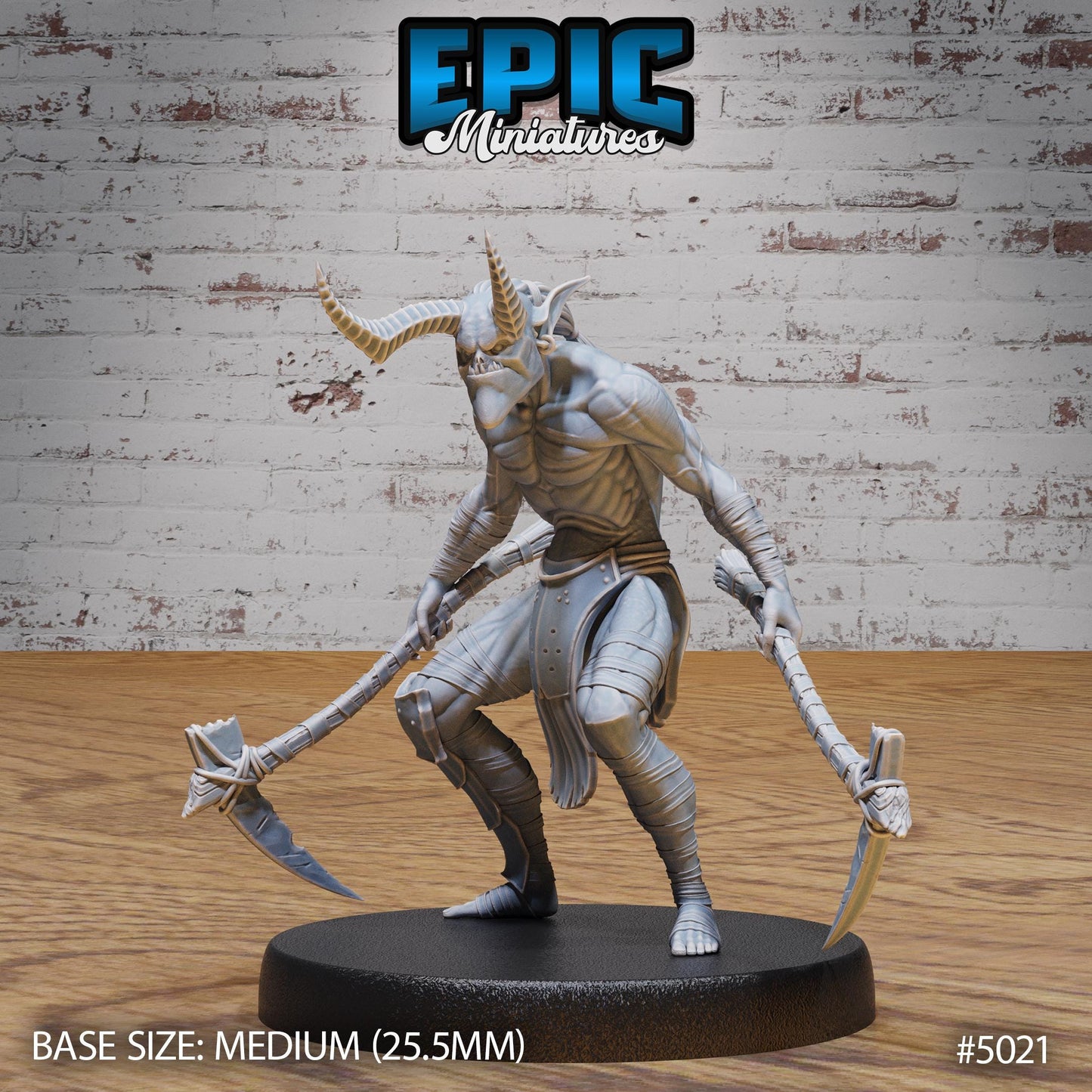 Lower Devil Warrior (Medium) | Premium DnD Miniatures | High Quality Resin | D&D RPG