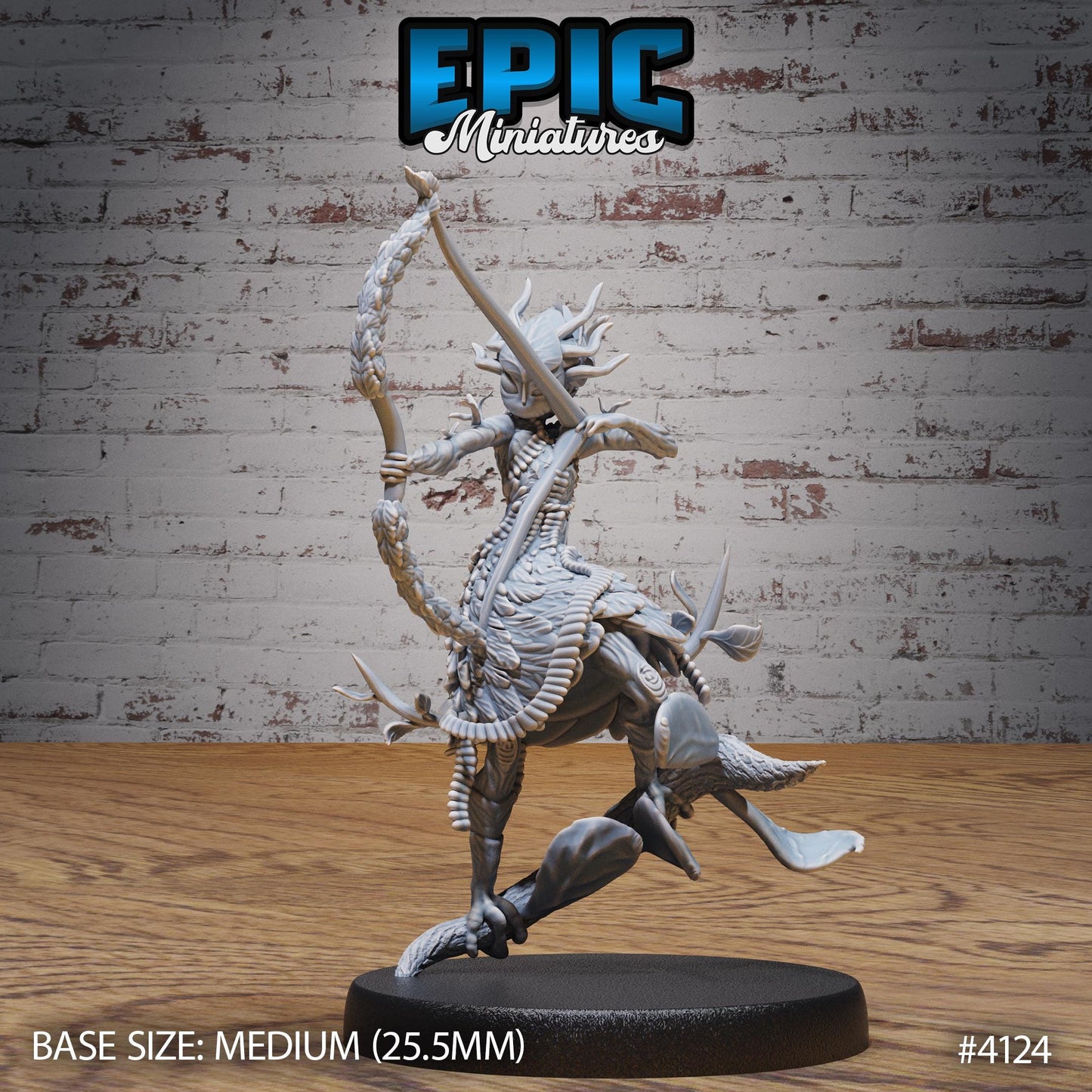 Female Nut Dryad Miniature (Medium) | Premium DnD Minis High Quality Resin | Fantasy, Witch, Fairy, Cute, Walnut, Sword Fighter