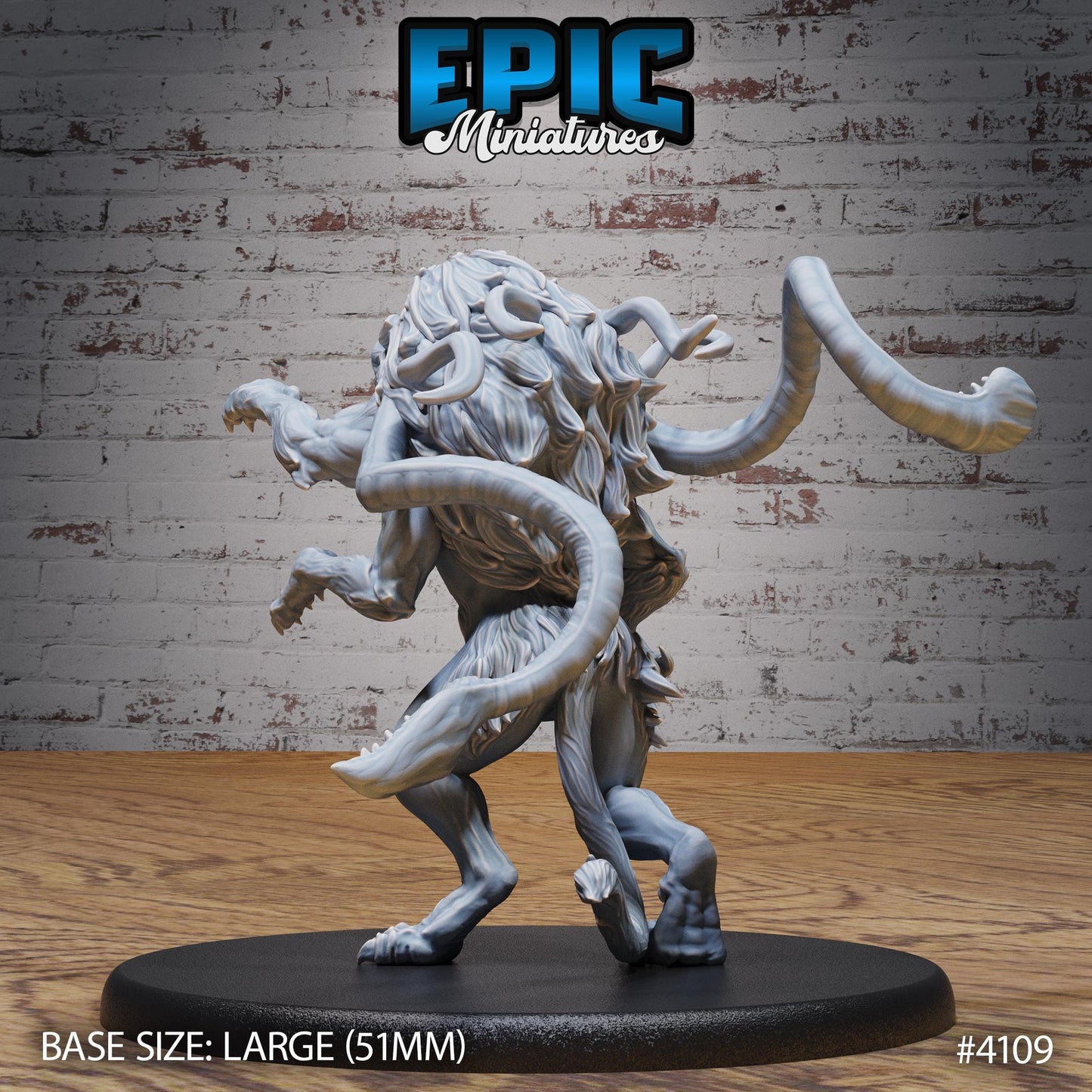Displacer Beast Miniature (Large) | Premium DnD Minis High Quality Resin Miniature | Cat Rock, Dungeons & Dragons Phase Panther, Animal