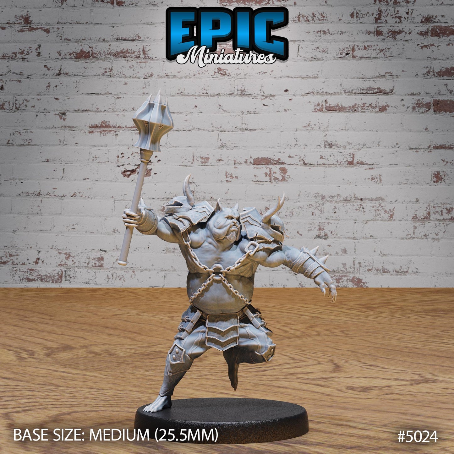 Pig Demon Officer (Medium) | Premium DnD Miniatures | High Quality Resin | D&D RPG