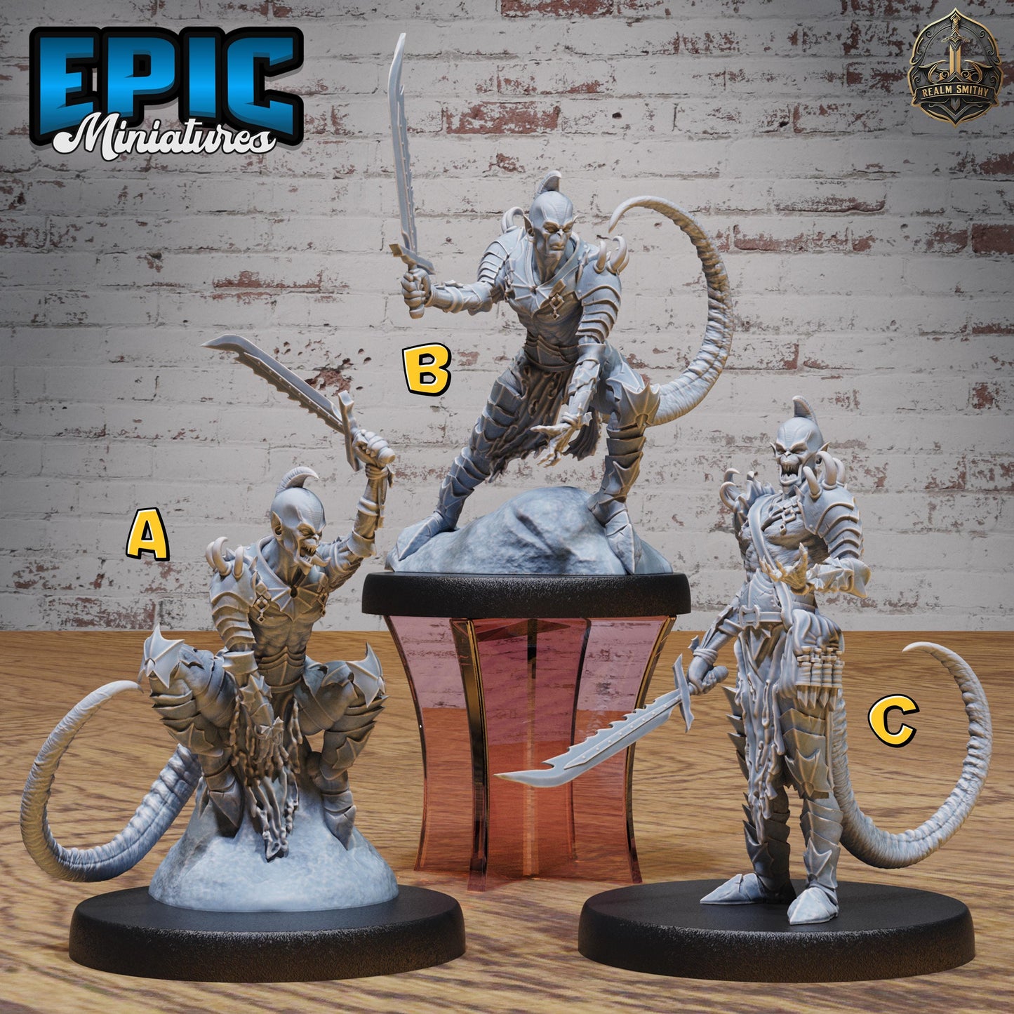 Tail Devil (Medium) | Premium DnD Miniatures | High Quality Resin | D&D RPG
