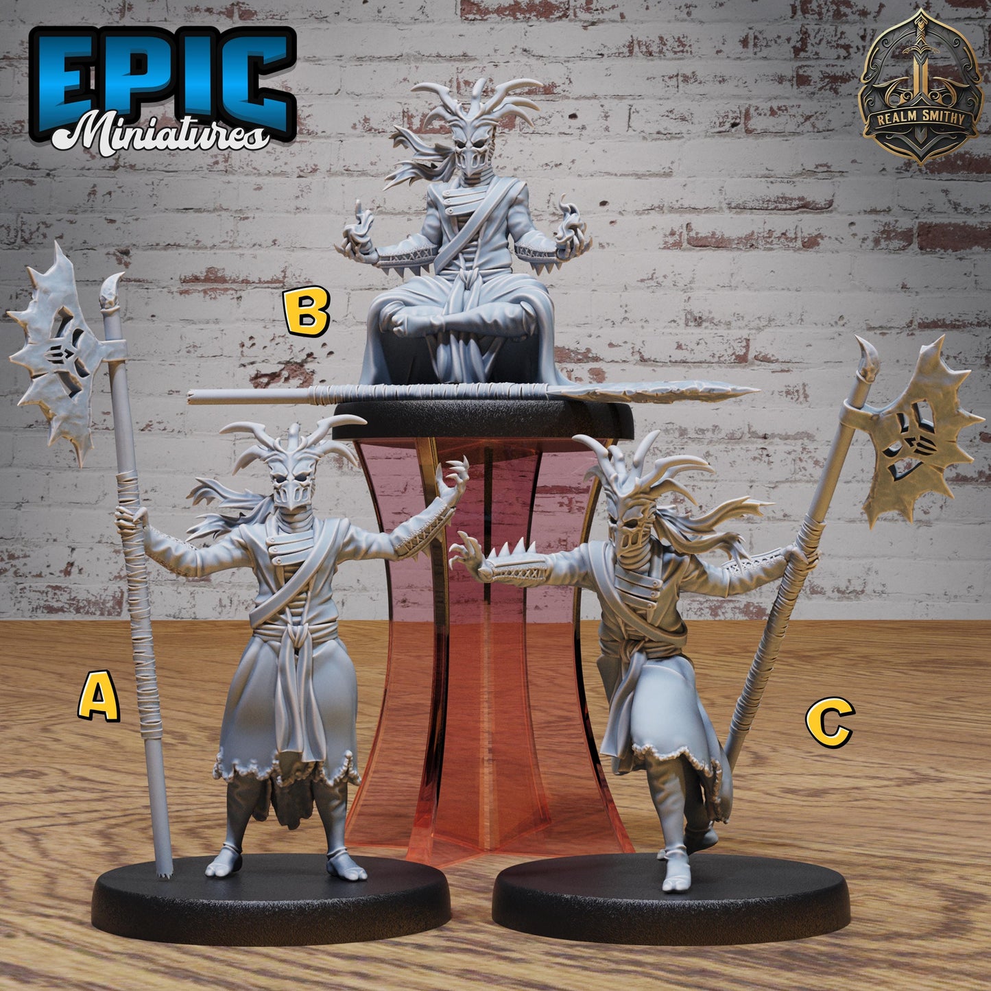 High Warlock (Medium) | Premium DnD Miniatures | High Quality Resin | D&D RPG