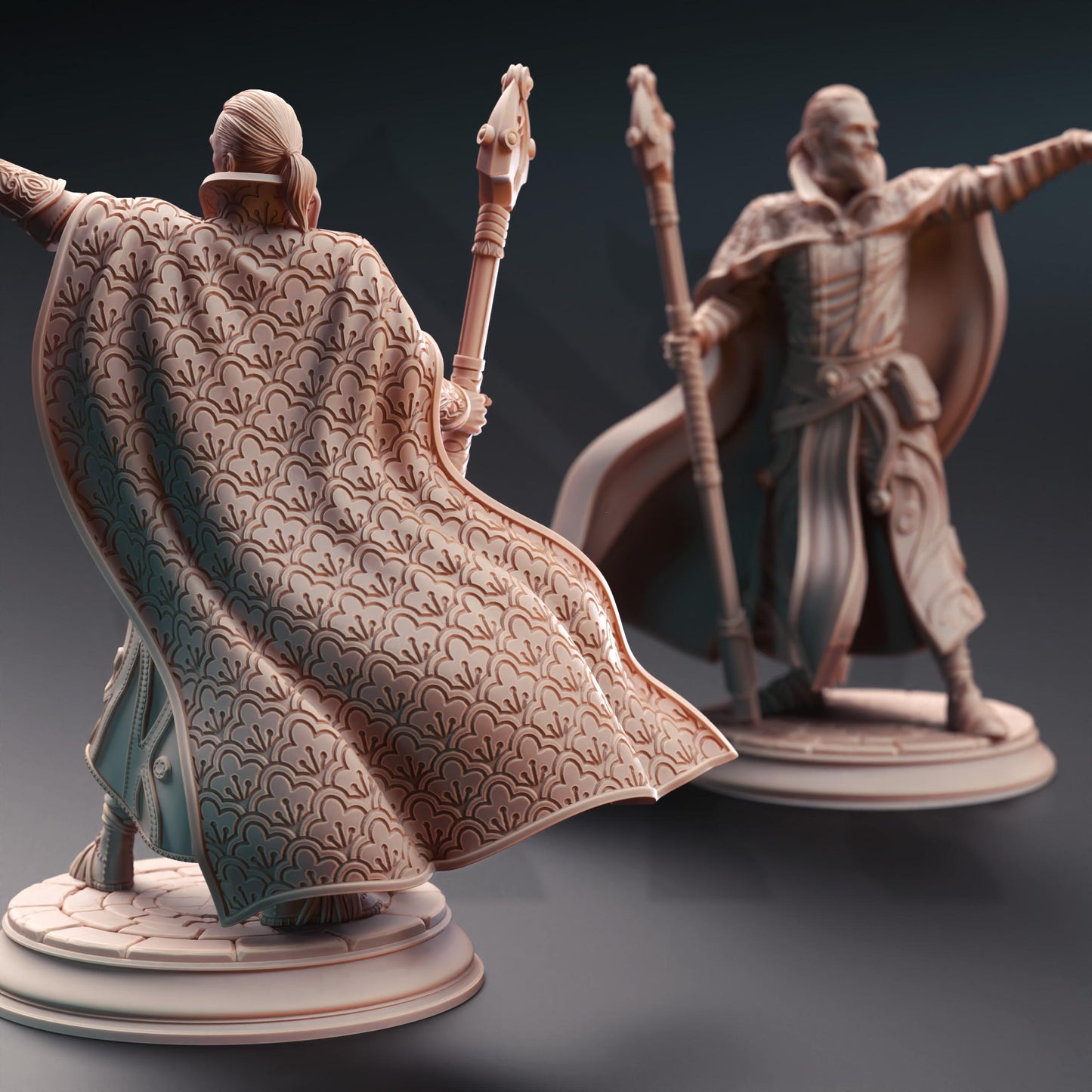 Jonas the Male Wizard (Medium) | 32mm Hero Scale | Premium DnD Miniature High Quality Resin | DM Stash
